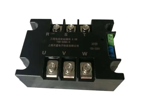 Three-phase Motor Soft Start Module Controller, Motor Soft Starter with Fan and Heat Sink