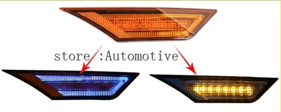 2016 2017  2018LED Side Turn Signal Lamp/Light Replacement Parts Upgrade For HONDA CIVIC Sedan 10th/ tenth 3 Colors