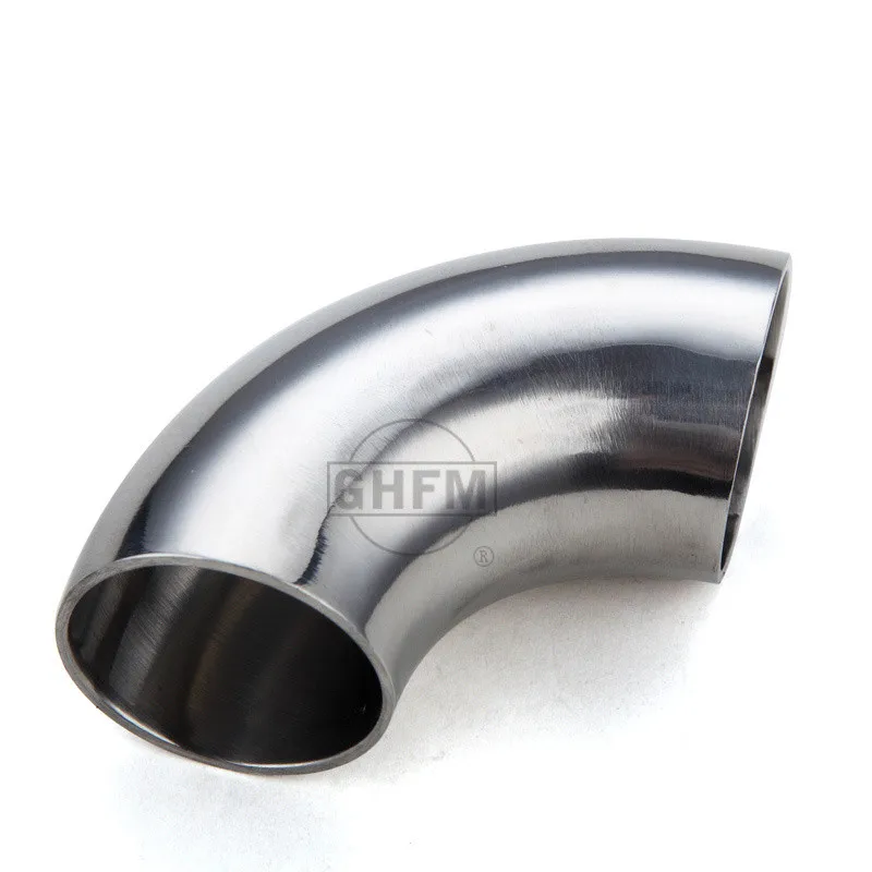 

2PCS 28mm O/D 304 Stainless Steel Sanitary Weld 90 Degree Elbow Pipe Fitting