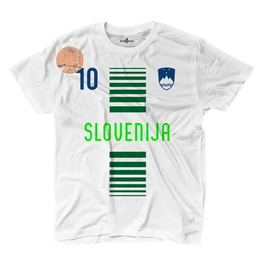 2019 Fashion Cotton Round Collar Men T-Shirt National Sporter Slovenia 10 Soccerer European Scudo 1 Kiarenza FD T-Shirt