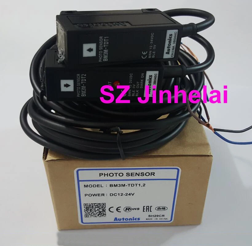 

AUTONICS BM3M-TDT1,2 Authentic Original PHOTOELECTRIC SWITCH 12-24VDC(BM3M-TDT1 and BM3M-TDT2)