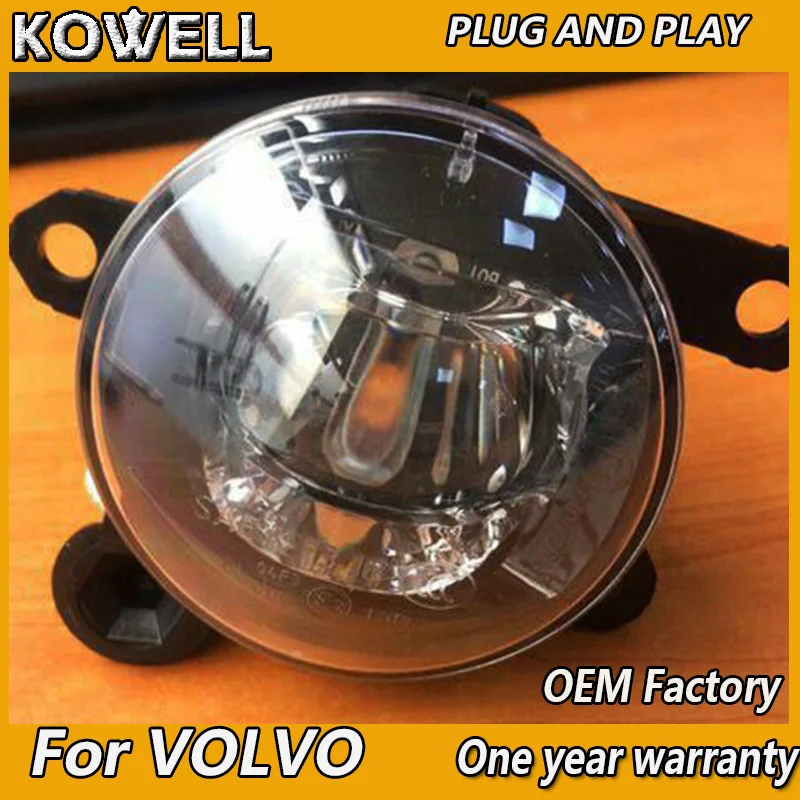 KOWELL Car Styling Fog Lamp for Valeo for VOLVO original  LED Fog Lamp for valeo led fog lamp