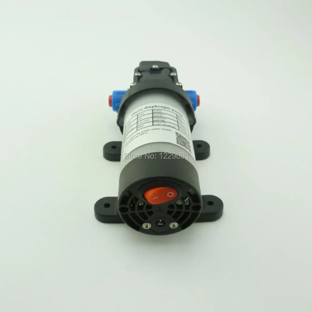 electric high pressure dc 12 volt mini water pump 80w 24v automatic pressure switch control with built in fan