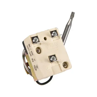 Electric Oven Thermostat, Adjustable Temperature Controller, 30-110 16A 3 Pin