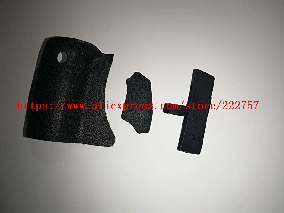 NEW Digital Camera Main Front Right Grip Rubber and Back Holding Rubber For Canon 550D  WITH USB RUBBER