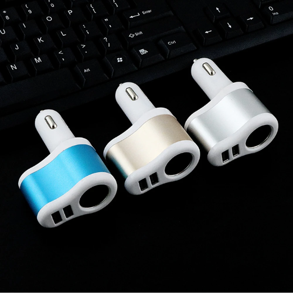 

100pcs Quick Charge USB Car Charger For Xiaomi for iPh Mobile Phone car charger Adapter mobile phone charging head