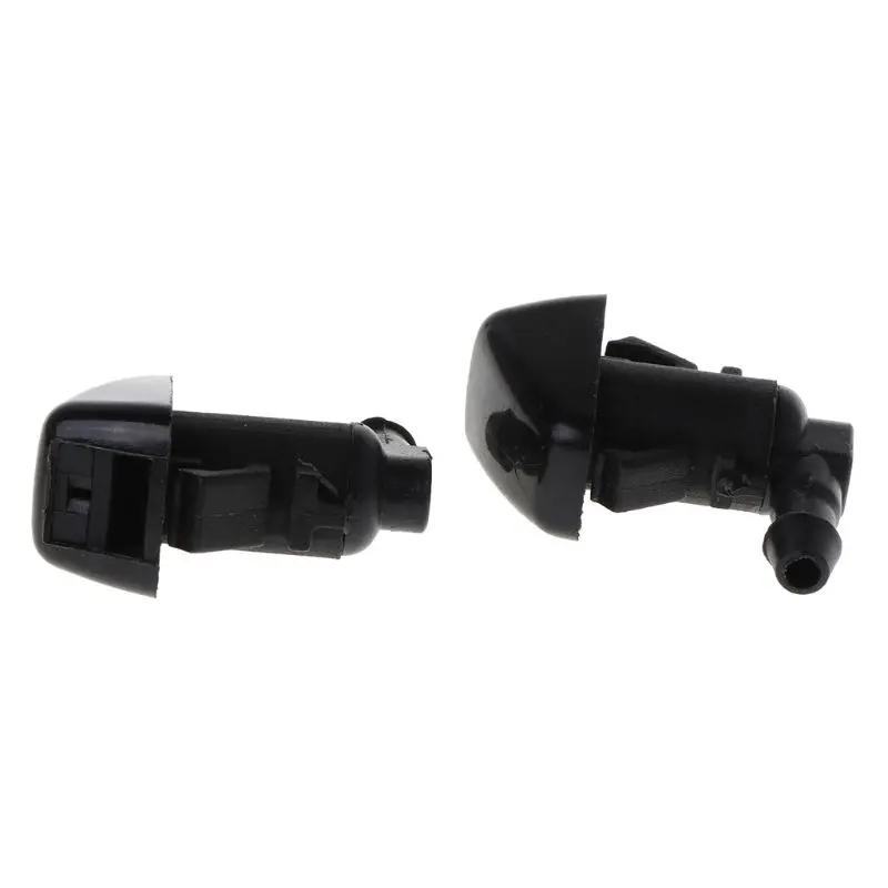 2PCS Front Windshield Washer Nozzles For Jeep Liberty 08-12 For Jeep Commander For 06-10 Dodge Nitro 07-11 55157319AA, 4806312AA