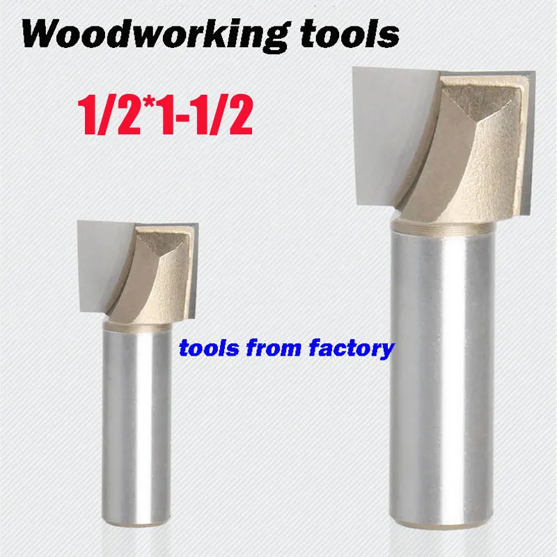 1 Buah Router Kayu Bit 1/2*1-1/2 CNC Woodworking Cutter Milling Alat Ukiran Kayu