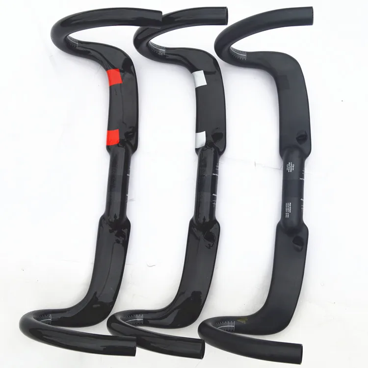 superlogic full carbon handlebar carbon fiber road bike handlebars bent bar ud gloss finish 40/42/44cm  inner cable routing