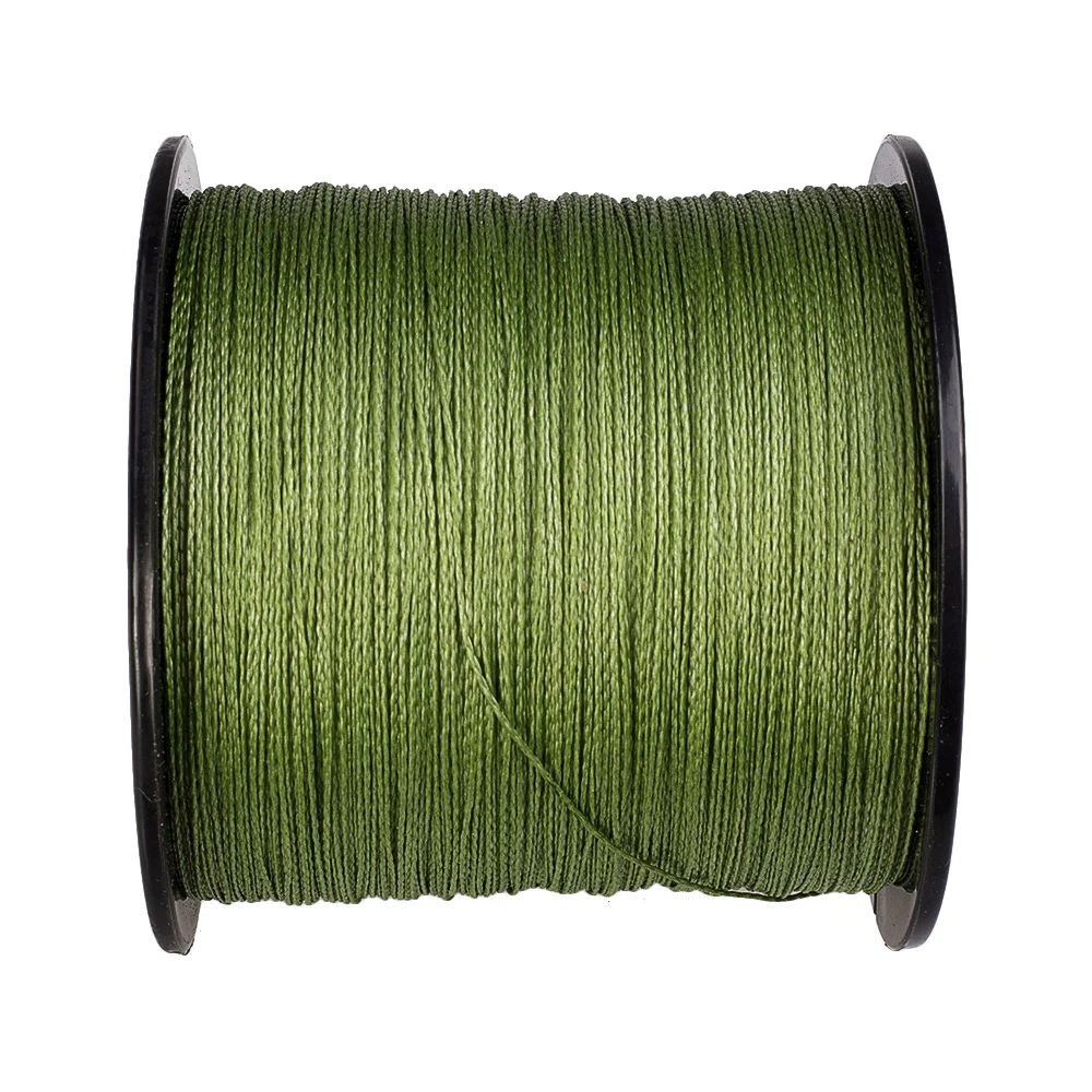 Hercules Braid Angelschnur PE Armeegrün 4 Stränge 100 m 300 m 500 m 1000 m 1500 m 2000 m Angeln6LB-100LB Webart superstarke Fäden – Detail 6