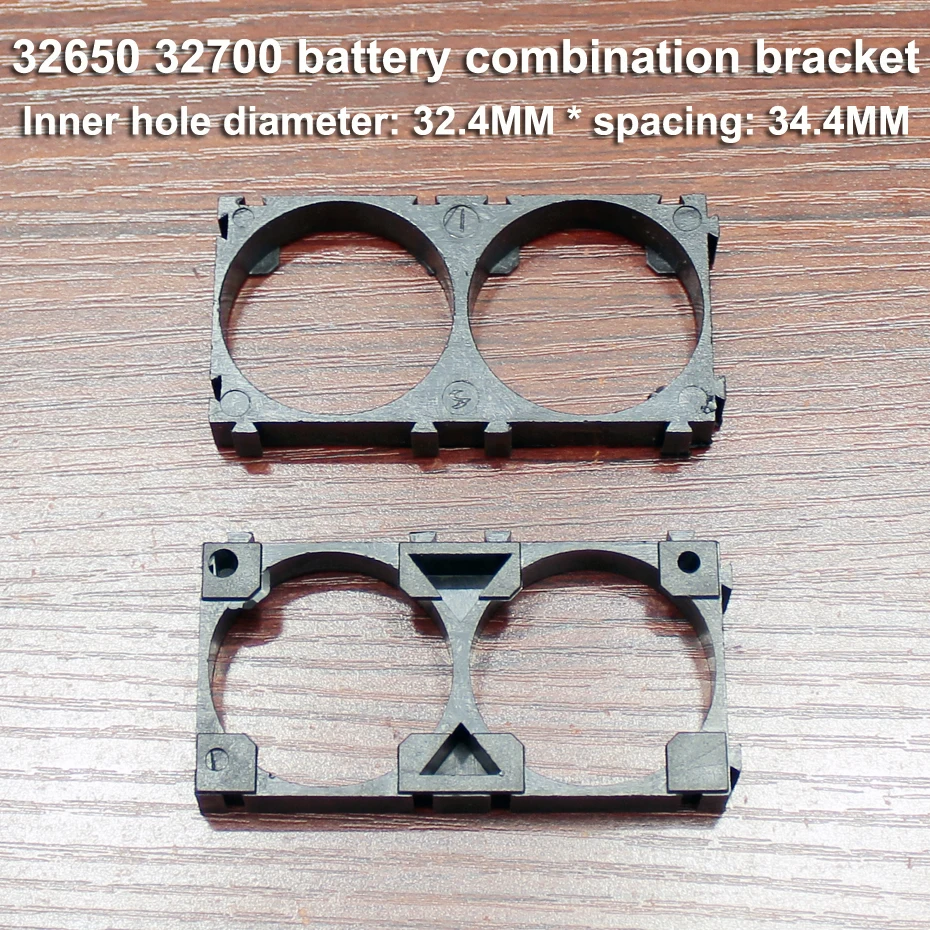 Soporte de combinación universal de batería de litio, base fija, hebilla, montaje de conexión, 10 unids/lote, 32650, 32700, 32900