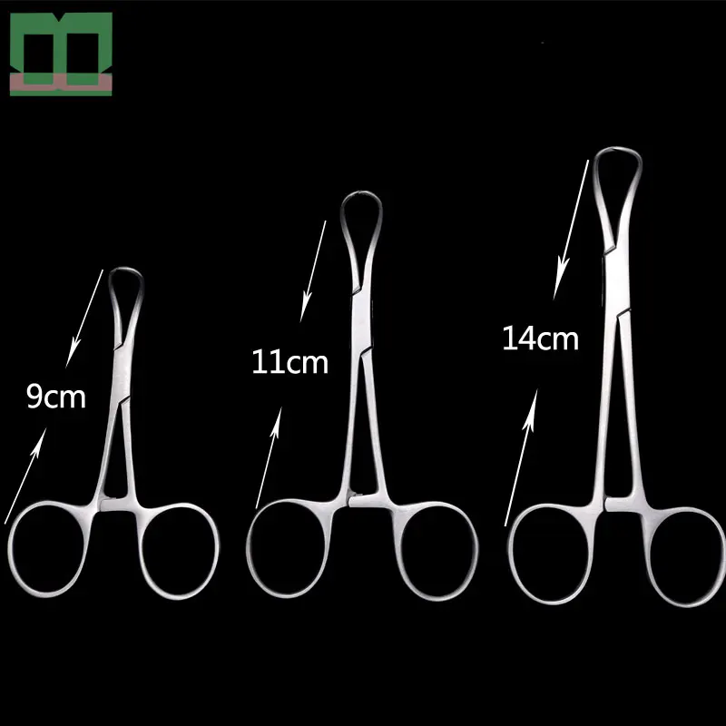 Handdoek clips rvs 9 11 14 cm Cosmetische en plastic chirurgie instrumenten en gereedschap