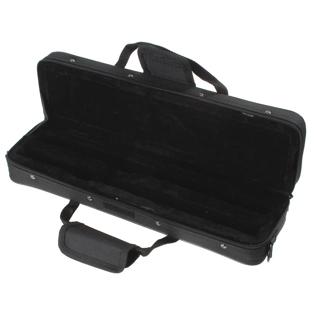 Wholesale profesional portable flute bag waterproof case black cover lightweight box good quality package with shoulder strap