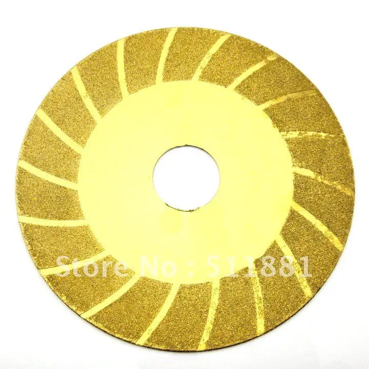 

4'' NCCTEC Diamond Coated Cutting Pad | 100mm glass marble ceramic tile cutting disc | Ti-coated technology