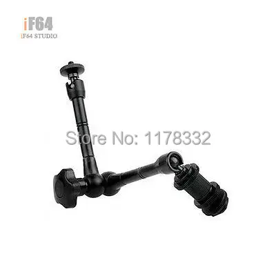 

11 Inch Magic Arm Camera Bracket 1/4 Hot Shoe Connector for Camera LCD Monitor LED Light
