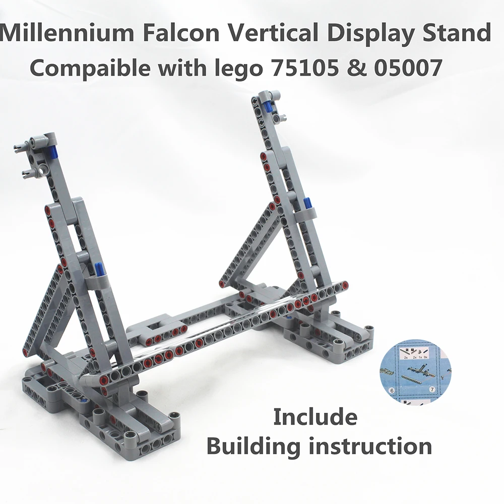 Republican Falcon Vertical Display Stand Compaible with Legao 75105 and 05007 Building Blocks Brick for the kids Boys Toys