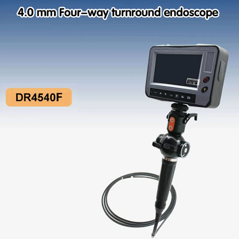 4 Way Direction OD 4.0mm Inspection Camera Borescope Endoscope 4.3''LCD Industry Video Endoscope Length 1.5m USB SD Card DR4540F