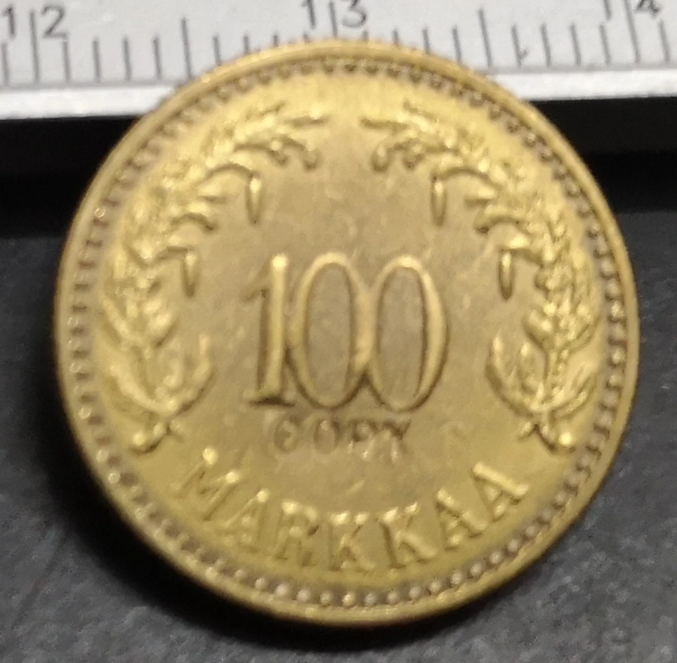 1926 Finland 100 Markkaa Gold Copy Rare coin