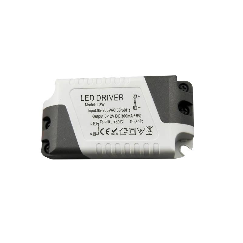 3W-36W LED Driver 85-265V 300mA  Light Transformer Constant Current Power Supply Adapter for Led Lamps Strip Lighting