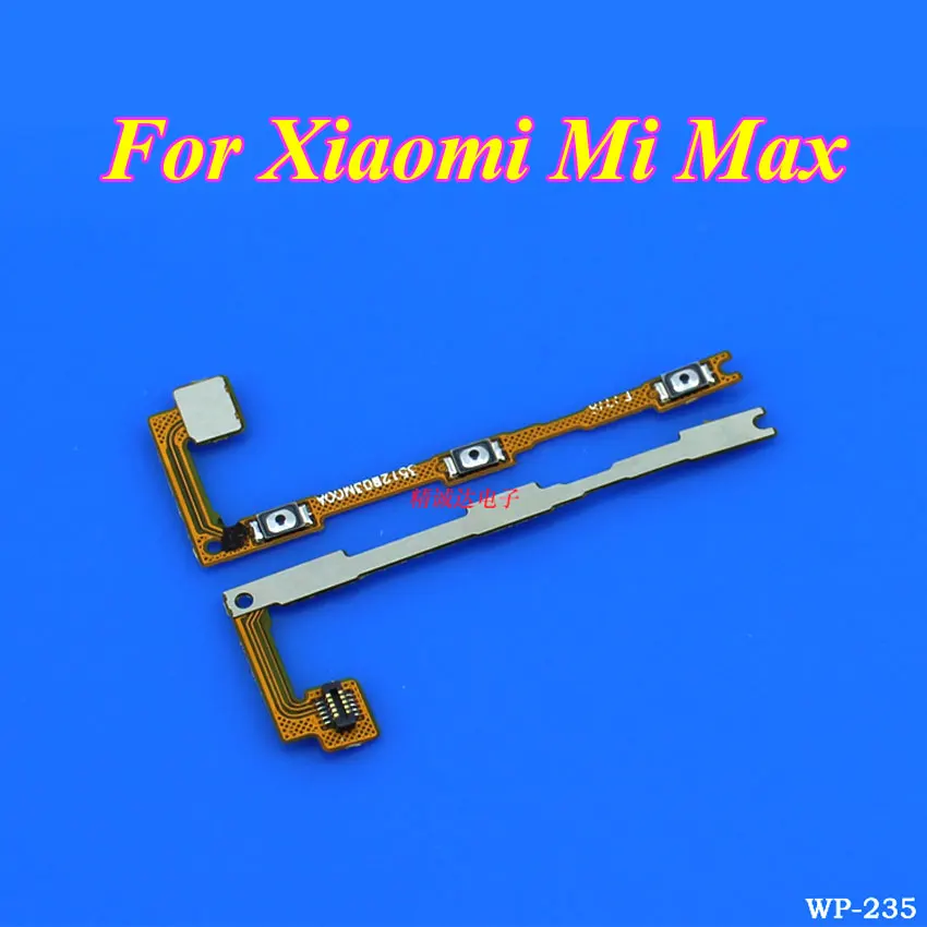 ChengHaoRan Powe1PCS volume On/Off Volume Up/Down Button Flex Cable for Xiaomi Max Mi Max Cell Phone Replacement Repair Part