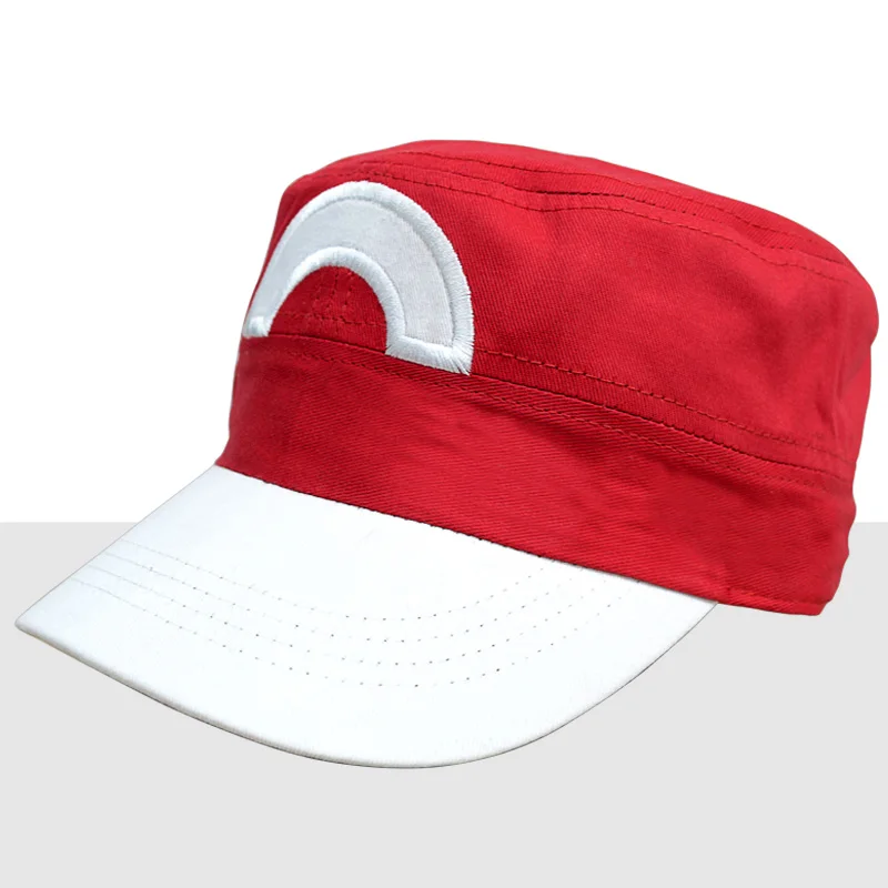 قبعة JP Anime Ash Ketchum التأثيرية Snapback قبعة بيسبول أنيمي