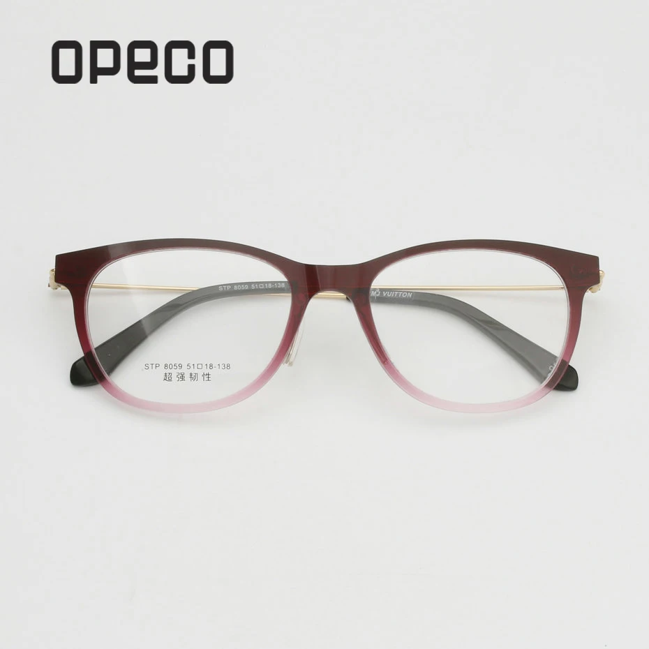 

Opeco oculos new arrived vintage myopia glasses TR90 light eyeglasses frame eyewear prescription able recipe spectacles #8059