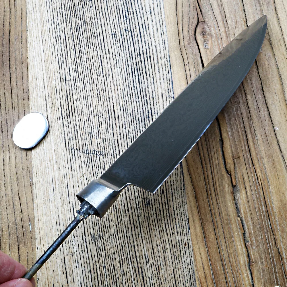 Damascus Chef Knife Blank Blade 67 Layers Japanese Damascus Steel VG-10 Damascus Kitchen Knife DIY Tools Knives Parts Hobby NEW