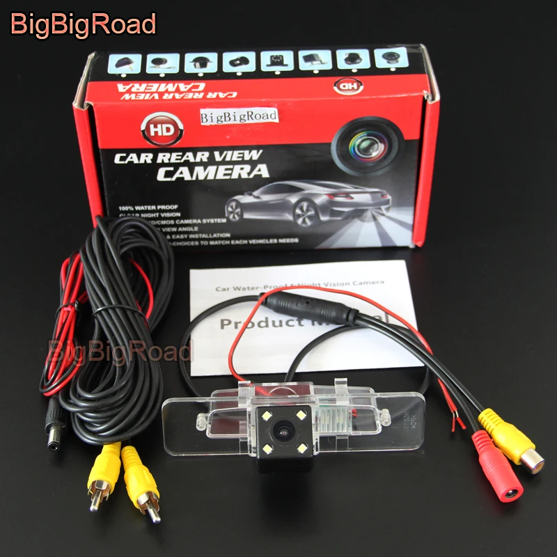 

BigBigRoad Car Rear View Backup Parking CCD Camera Night Vision Waterproof For Subaru Legacy 2007 2008 2009 2010 2011 2012