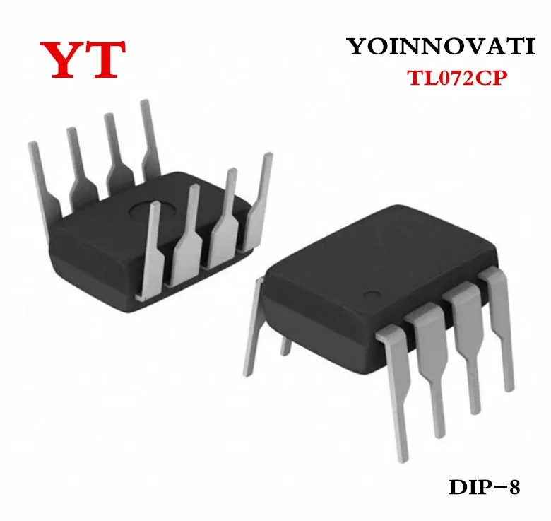 50pcs -200pcs TL072 TL072CP IC  DIP-8 IC