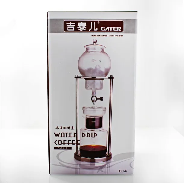 1000ml Espresso Coffee Ice drip  Coffee maker Ice Drip Cold Brewer coffee maker/dutch coffee maker/water cafe maker