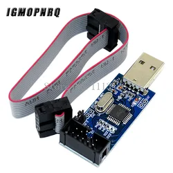 1pcs USBASP USBISP AVR Programmer USB ISP USB ASP ATMEGA8 ATMEGA128 Support Win7 64K