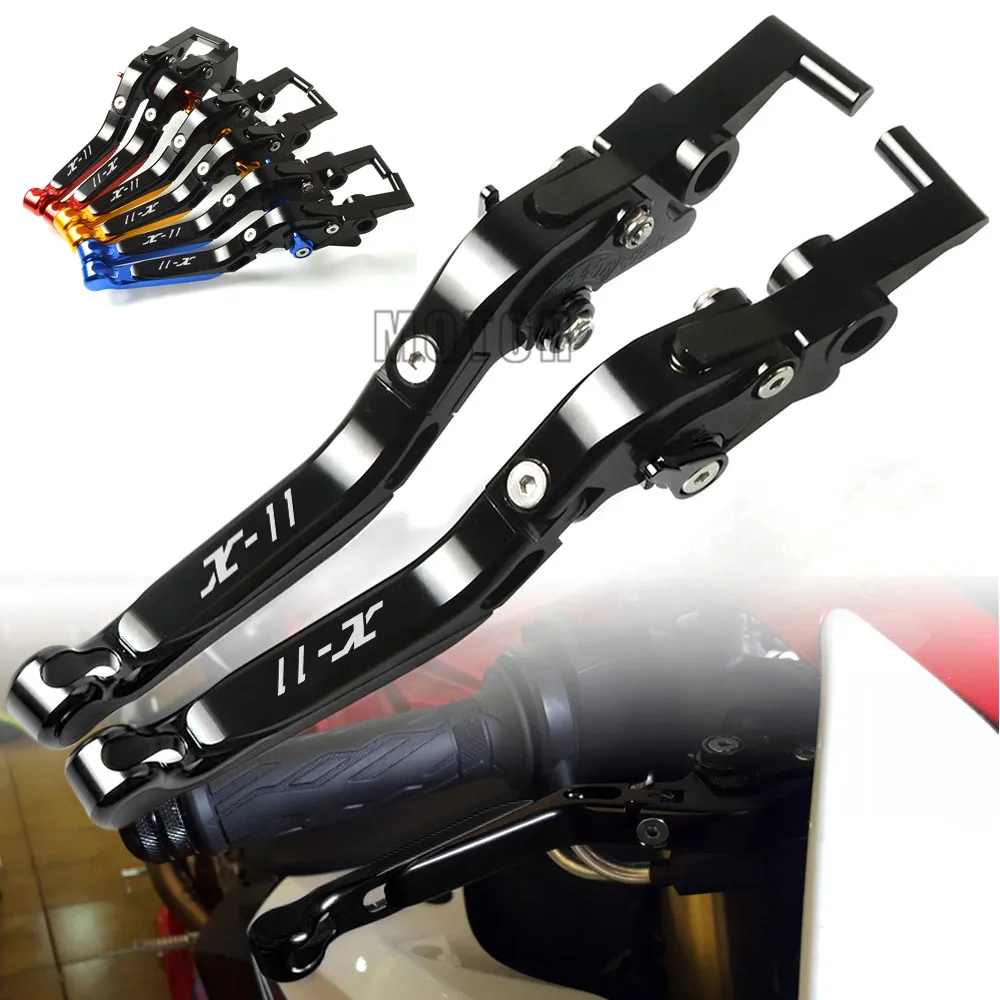 

Motor Fold For Honda X-11 1999 2000 2001 2002 X11 X 11 Motorcycle CNC Aluminum Adjustable Folding Extendable Brake Clutch Levers