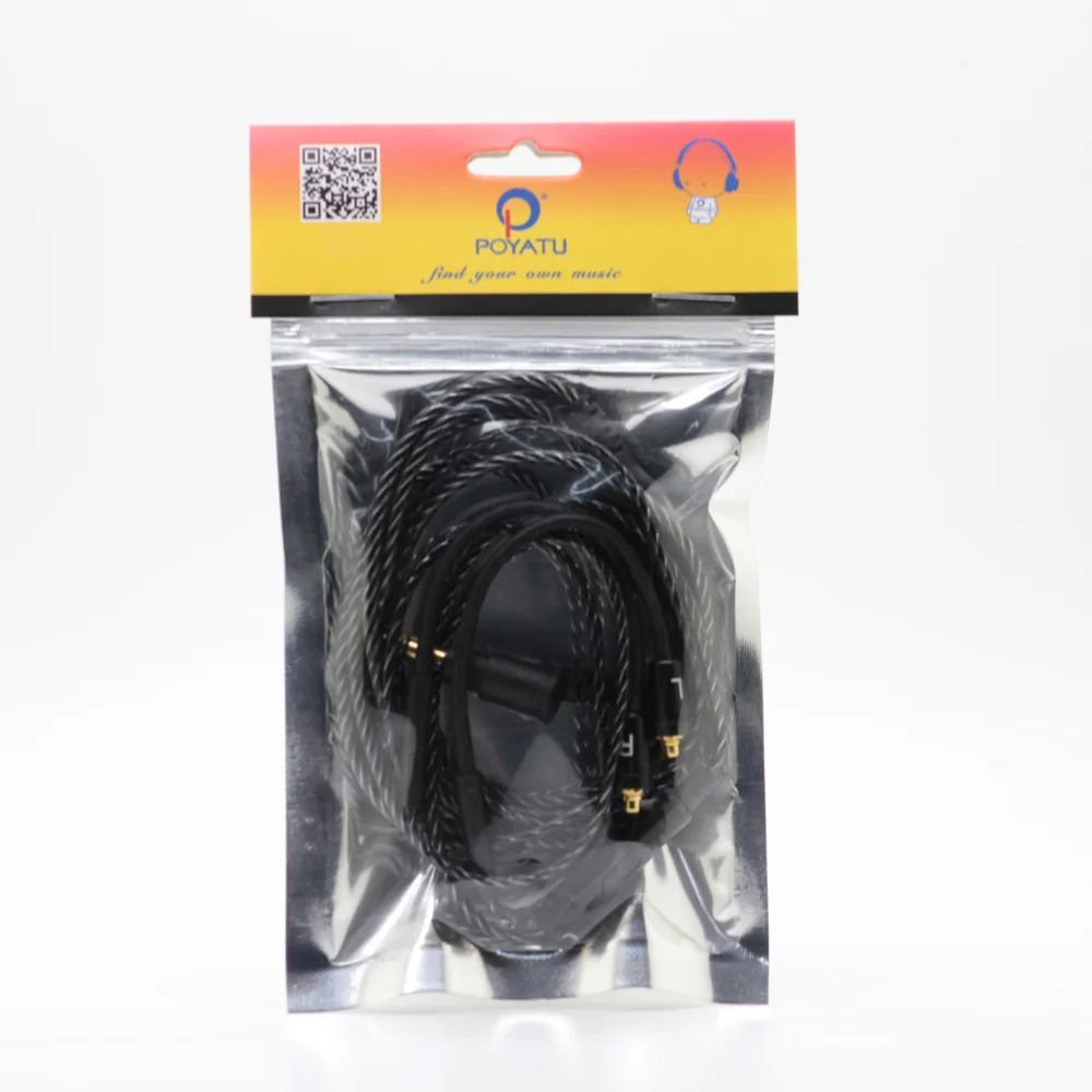 Detachable MMCX Cable For Shure SE215 SE315 SE425 SE535 SE846 Earphones Cable Cords With Mic and Without Mic