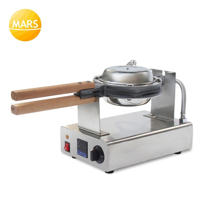 Mars Commercial 110v 220v electric egg waffle machine digital Bubble Waffle Maker Egg puff maker for sale