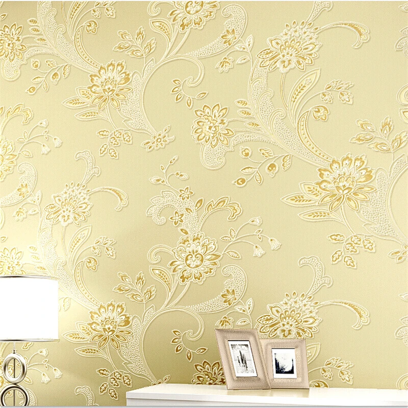 

beibehang background papel de parede 3d Home Decoration Countryside flowers wall paper for bedroom living room home decoration