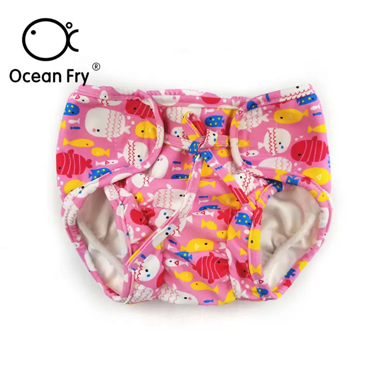 Baby Diaper Swim Leak Proof Newborn Girl Fashion Swimming Pants Elasticity Swimming Nappy For Toddler Infant Boy Pants Wholesale