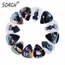 SOACH 10pcs 3 kinds of thickness new guitar picks bass Japanese anime man pictures quality print pick Guitar accessories