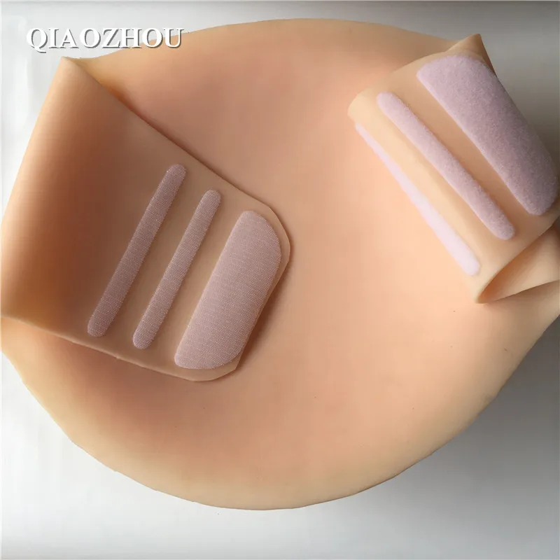 

Twins 5~7 month fake silicone belly for false pregnancy artificial tummy 4500g