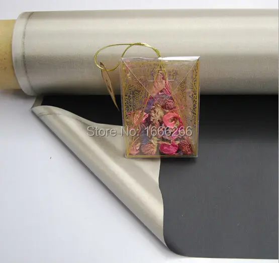 

Black color rfid blocking material electromagnetic shielding shielding fabric RFID67#B