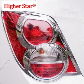 

Higher star ABS chrome 2pcs car taillight decoration cover decoration frame for CHEVROLET Aveo/Sonic SEDAN/HATCHBACK 2011-2013