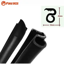 2 x 85cm B Pillar Anti-Noise Dustproof Sealing Strips Trim Rubber For Auto Car Front Rear Door Edge