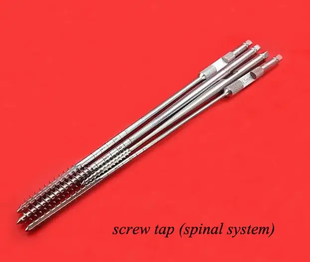 

Orthopedics instrument stainless steel medical use tap spine system use screw-rod system tap for cancellous&cortical orthopedist