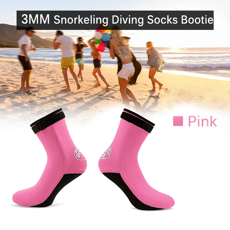 Neoprene Socks 3mm Woman Men Diving Swimming Beach Socks Anti-Slip Snorkeling Sock Shoes Surfing Boots Thermal Socks