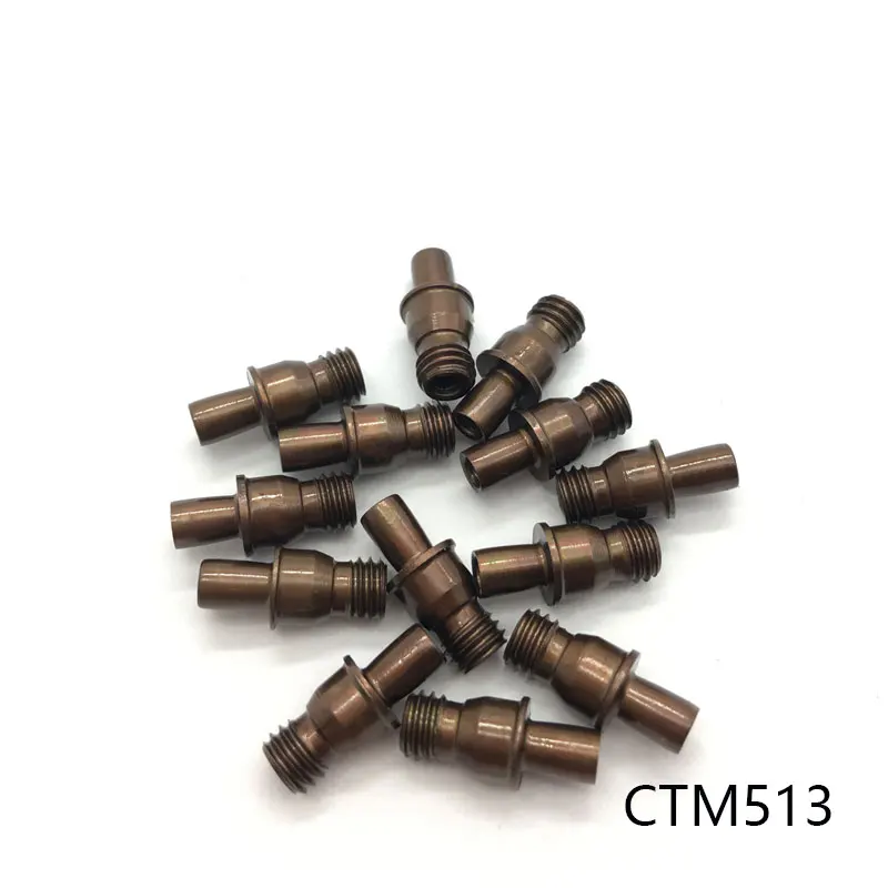 10 шт. CTM510 CTM513 CTM515 Центральный штифт с ЧПУ аксессуары для оправки винтовые штифты резьба металлический Центральный замок штифт, прокладка Ви...