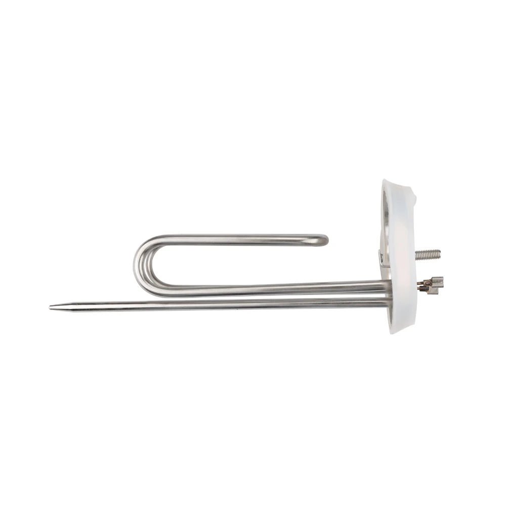 Isuotuo 110mmx80mm Cap 220V 1500W Heating Element for Guizu Water Heater Stainless Steel Electric Heating Tube with 265mm Probe