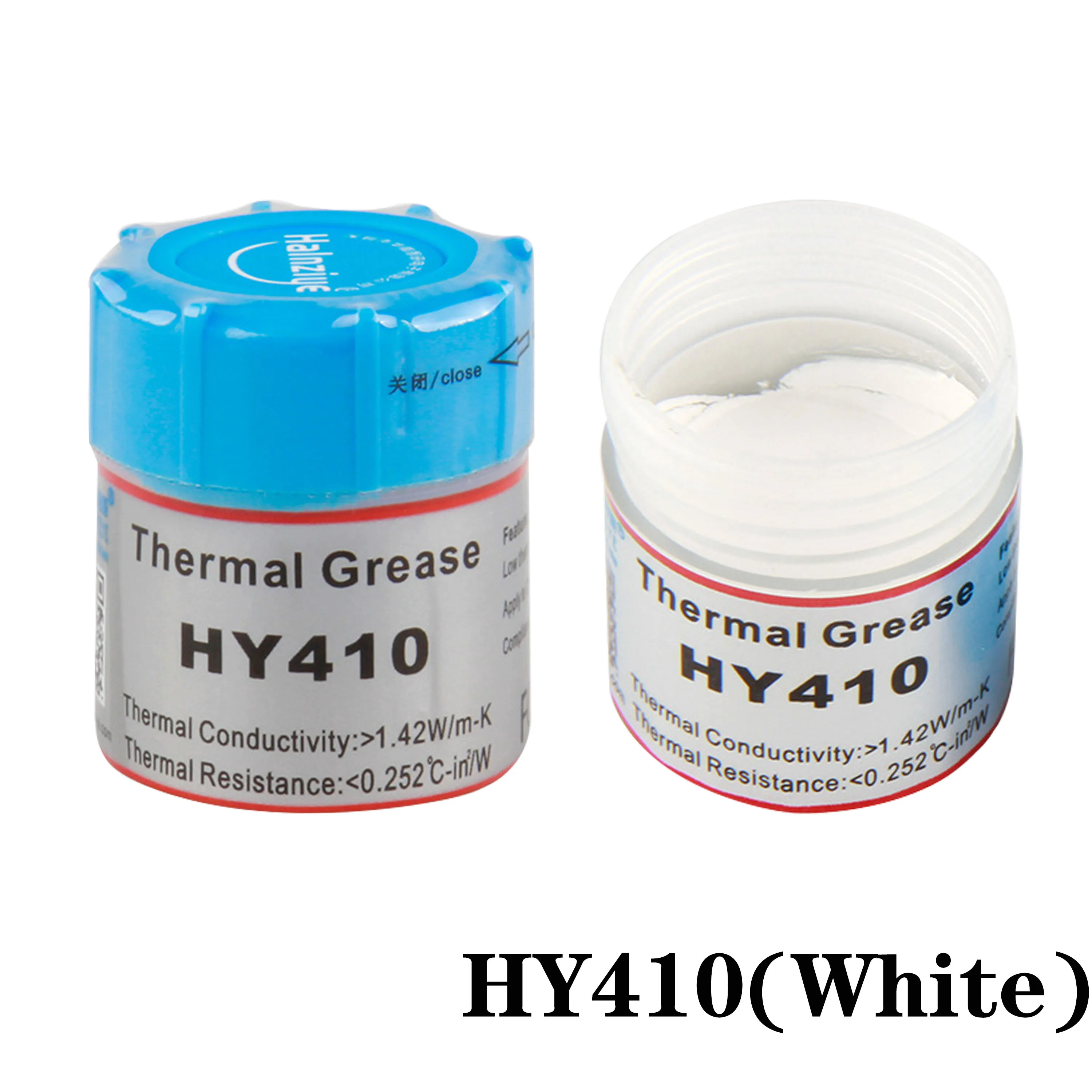 1Pcs Thermal Grease Syringe Compound Paste HY410 HY510 HY710 HY880 silicone composite thermal grease paste for CPU GPU cooling