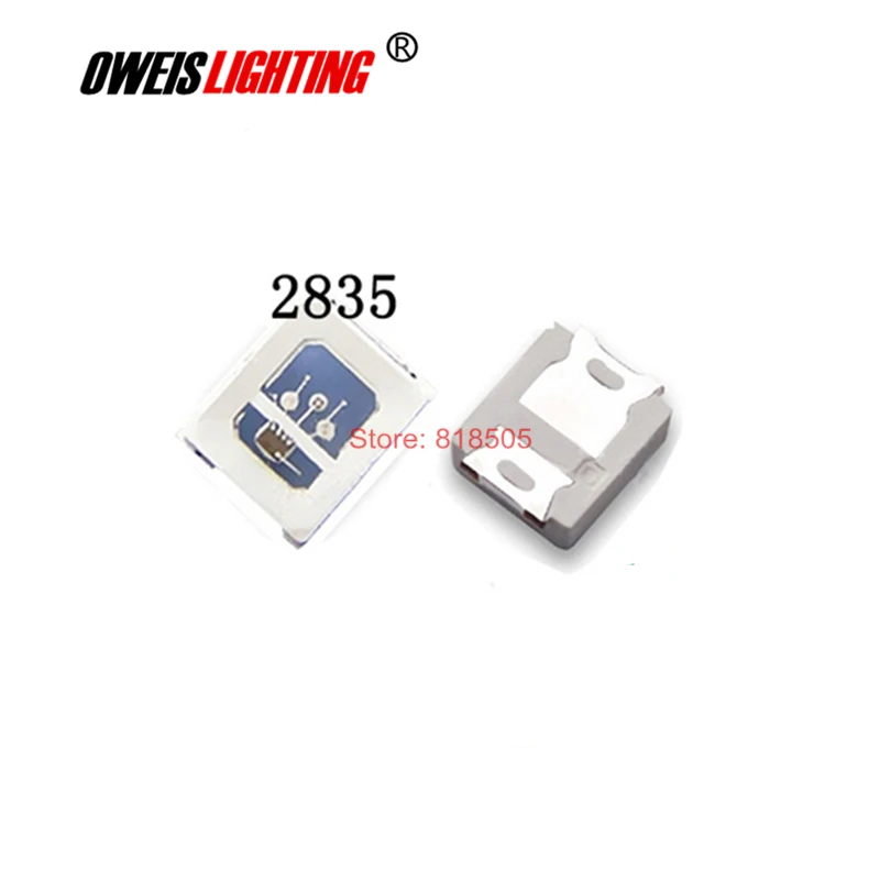 20PCS 2835 0.5W SMD LED Super Bright 150mA RED BLUE GREEN YELLOW PURPLE ( 400-405NM 365-370NM) 2.8*3.5*0.8MM
