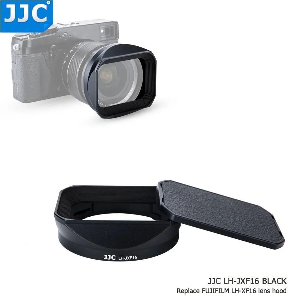 JJC 67mm rozmiar gwintu bagnetowy kwadratowy obiektyw aparatu do obiektywu FUJINON XF16mmF1.4R WR zastępuje LH-XF16