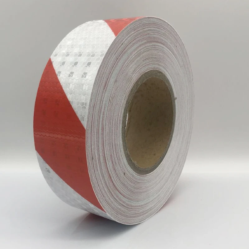 5 cm x 10 m auto reflecterend materiaal tape sticker auto motorfietsen veiligheidswaarschuwing tape reflecterende film autostickers