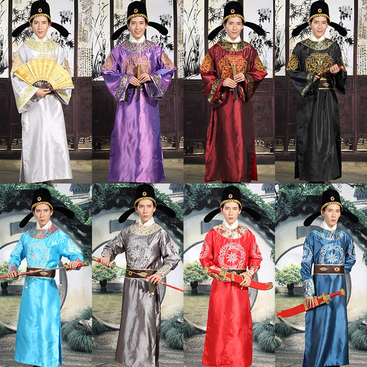 Yuan Fang Di Renjie costume TV Film stage costumeTang Dynasty official Minister Hanfu Clothing Chinese ancient official clothes